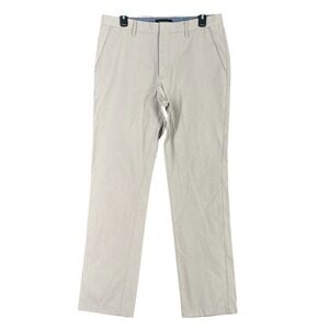 banana republic kentfield‎ pants 33 relaxed khaki core essential streetwear
